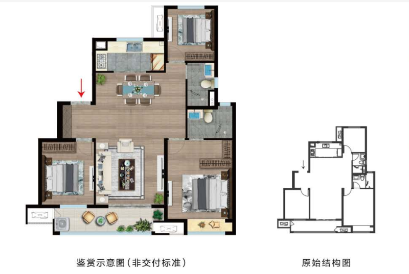 扬州中海左岸户型图