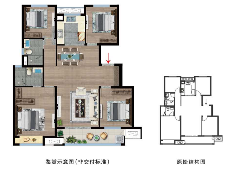 扬州中海左岸户型图