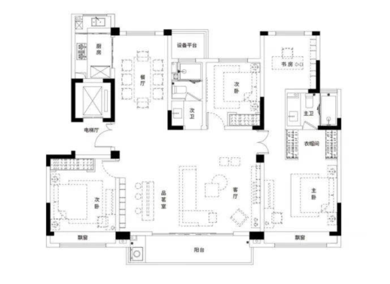 瘦西湖壹号院户型图