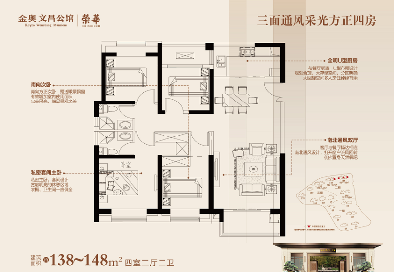 金奥文昌公馆荣华二期